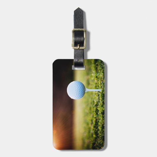 Golfbagagelabel Bagagelabel (Voorkant verticaal)