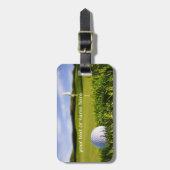 golfbagagelabel bagagelabel (Voorkant verticaal)