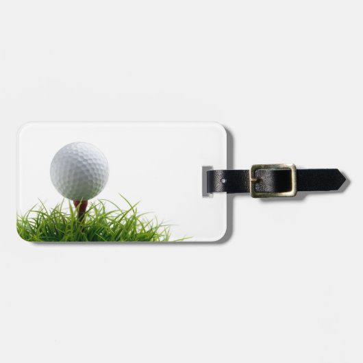 Golfbagagelabel Bagagelabel (Voorkant horizontaal)
