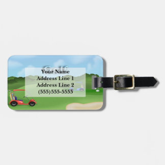 GolfBagagelabel Bagagelabel