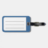 Golfbaglabel On The Tee Bagagelabel (Achterkant horizontaal)