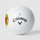 Golfbal 700th Anniversary-logo Golfballen (Logo)
