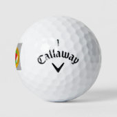 Golfbal 700th Anniversary-logo Golfballen (Logo)
