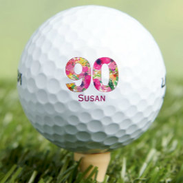 Golfbal 90 jaar douane golfbal 90e verjaardag golfballen