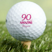 Golfbal 90 jaar douane golfbal 90e verjaardag golfballen