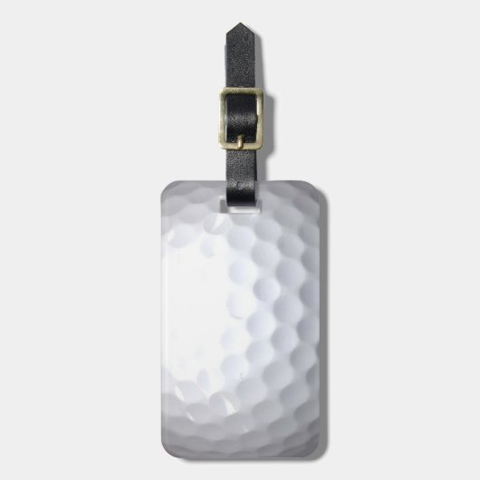 golfbal bagagelabel (Voorkant verticaal)