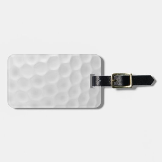 Golfbal Bagagelabel (Voorkant horizontaal)