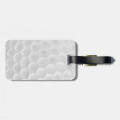 Golfbal Bagagelabel (Achterkant horizontaal)