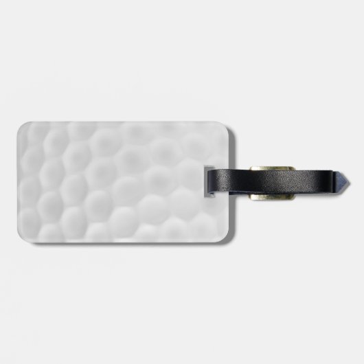 Golfbal Bagagelabel (Achterkant horizontaal)