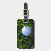 golfbal bagagelabel (Voorkant verticaal)