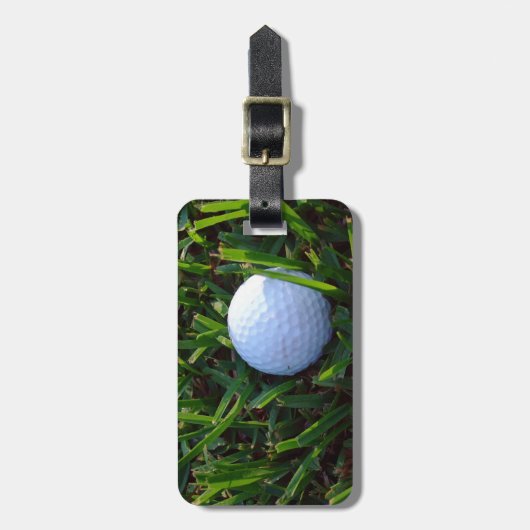 golfbal bagagelabel (Voorkant verticaal)