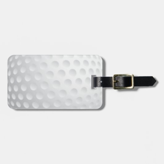 golfbal bagagelabel (Voorkant horizontaal)