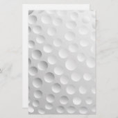 golfbal briefpapier (Voorkant / Achterkant)