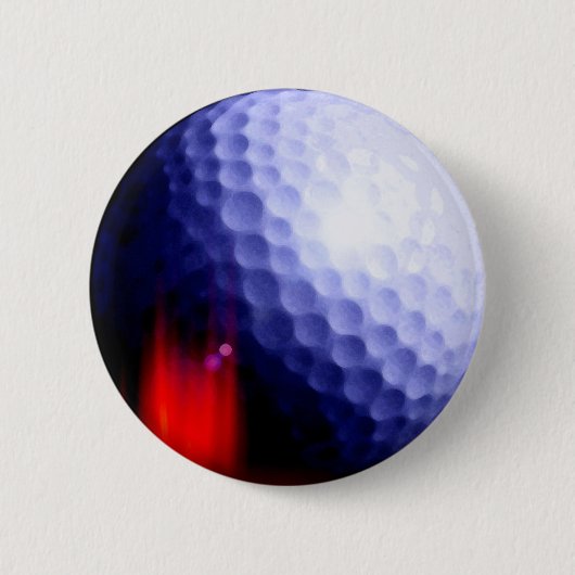 Golfbal Buttonnen Ronde Button 5,7 Cm (Voorkant)