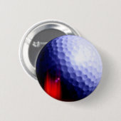 Golfbal Buttonnen Ronde Button 5,7 Cm (Voorkant /achterkant)