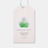 Golfbal cadeau Labels Cadeaulabel (Voorkant)