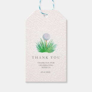 Golfbal cadeau Labels Cadeaulabel