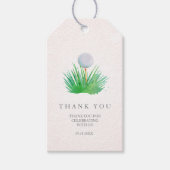 Golfbal cadeau Labels Cadeaulabel (Voorkant)
