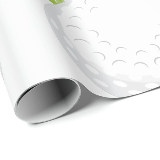 golfbal cadeaupapier (Rol Hoek)