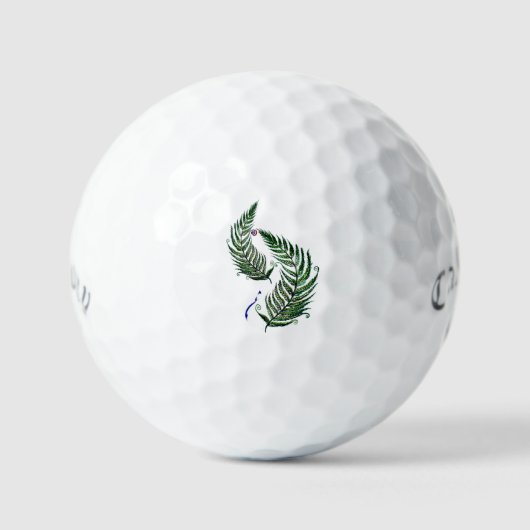 Golfbal Callaway Supersoft met Aotearoa Varens Golfballen (Voorkant)