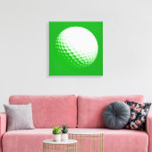 golfbal canvas afdruk (Insitu (Woonkamer))