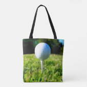 Golfbal canvas tas voor golfers (Achterkant)