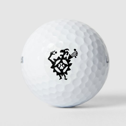 Golfbal Eater Petroglyph Golfballen (Voorkant)