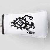 Golfbal Eater Petroglyph Golfheadcover (Voorkant)