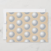 Golfbal elke leeftijd Verjaardag Foto Bedankkaart (Achterkant)