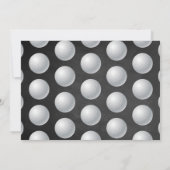 Golfbal elke leeftijd Verjaardag Foto Bedankkaart (Achterkant)