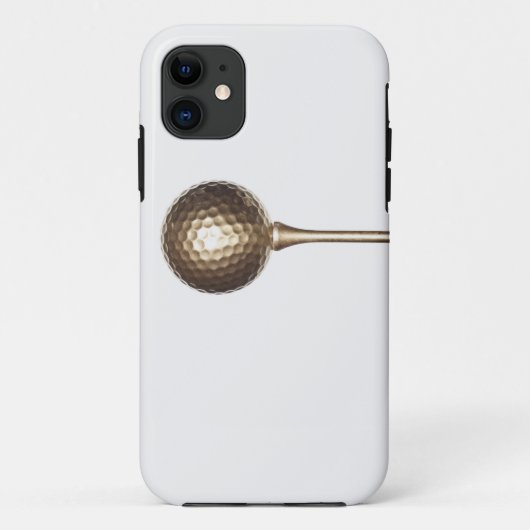 Golfbal en t-shirt Case-Mate iPhone case (Achterkant)