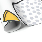 Golfbal en Tee's Cadeaupapier (Rol Hoek)