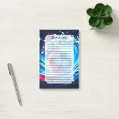 Golfbal Futuristische Oceaan Voetbal Surf Post-it® Notes (Kantoor)