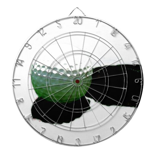 Golfbal & Gat Dartbord (Voorkant)