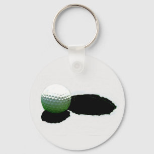Golfbal & Gat Sleutelhanger