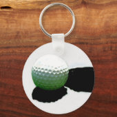 Golfbal & Gat Sleutelhanger (Voorkant)
