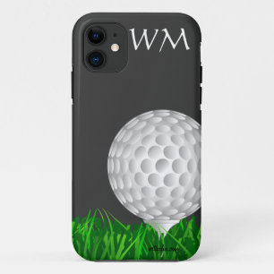 Golfbal, gepersonaliseerd, golf Case-Mate iPhone case