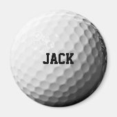 Golfbal Gepersonaliseerde Magneet (Voorkant)