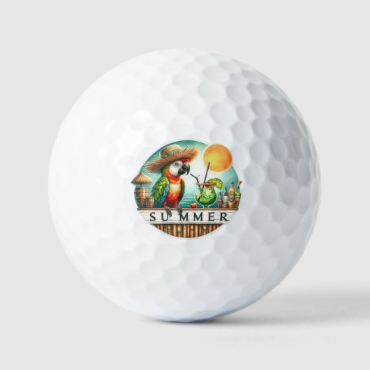 golfbal golfballen (Voorkant)