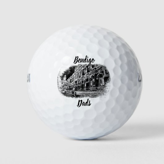 Golfbal Golfballen (Voorkant)