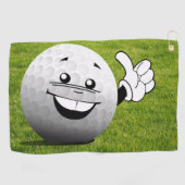 Golfbal Golfhanddoek (Horizontaal)