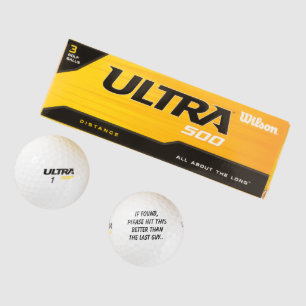Golfbal golfspeler cadeau vaders vader man golfballen