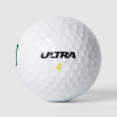 Golfbal grappige uitspraak voor golfer golfballen (Logo)