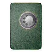 Golfbal in de beker badmat (Voorkant Verticaal)