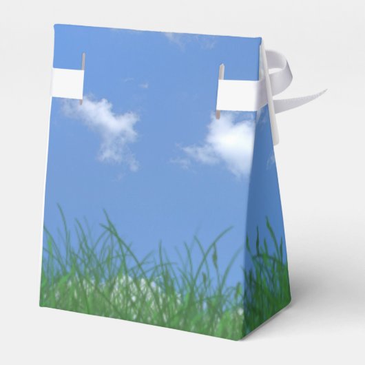 golfbal in gras bedankdoosjes (Achterkant)