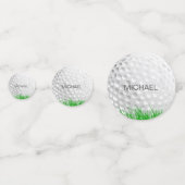Golfbal in Gras Confetti (Voorkanten)