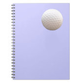 Golfbal in het Notitieboek Sky (Voorkant)
