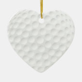 golfbal keramisch ornament (Voorkant)