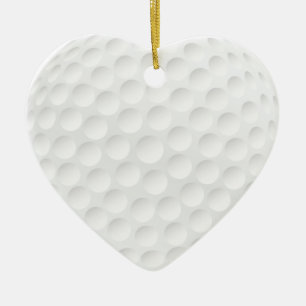golfbal keramisch ornament