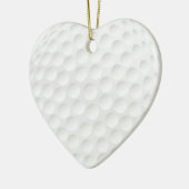 golfbal keramisch ornament (Links)